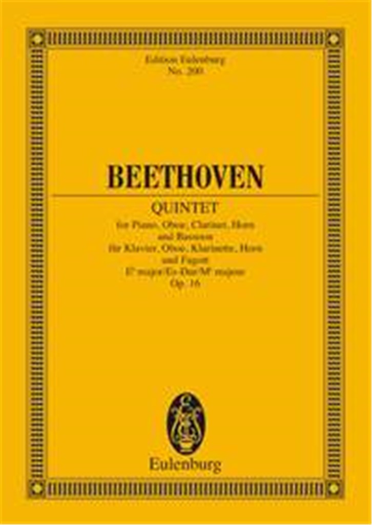 Quintetto Mi B Op. 16